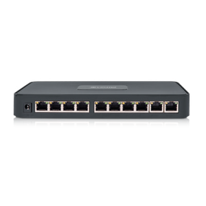 Amiko Home PoE mrežni switch, 10 port RJ-45, 8 PoE, rack ugradnja  - POE SWITCH 8CH+2