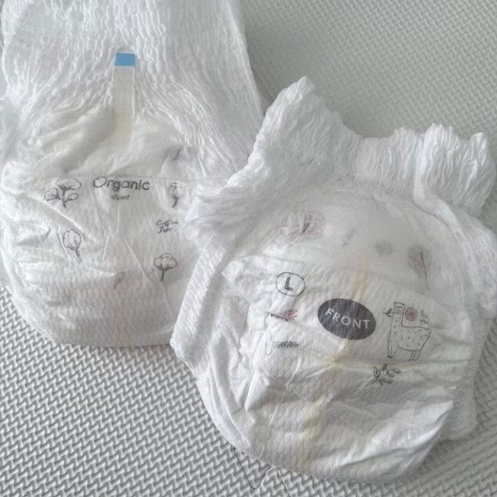 Moony Natural Gaćice pelene od organskog pamuka Low Irritation L (9-14kg) 36kom slika 3
