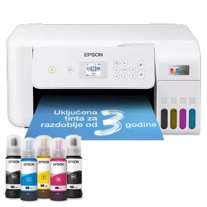 Epson Printer INK EcoTank L3266 bijeli, C11CJ66412