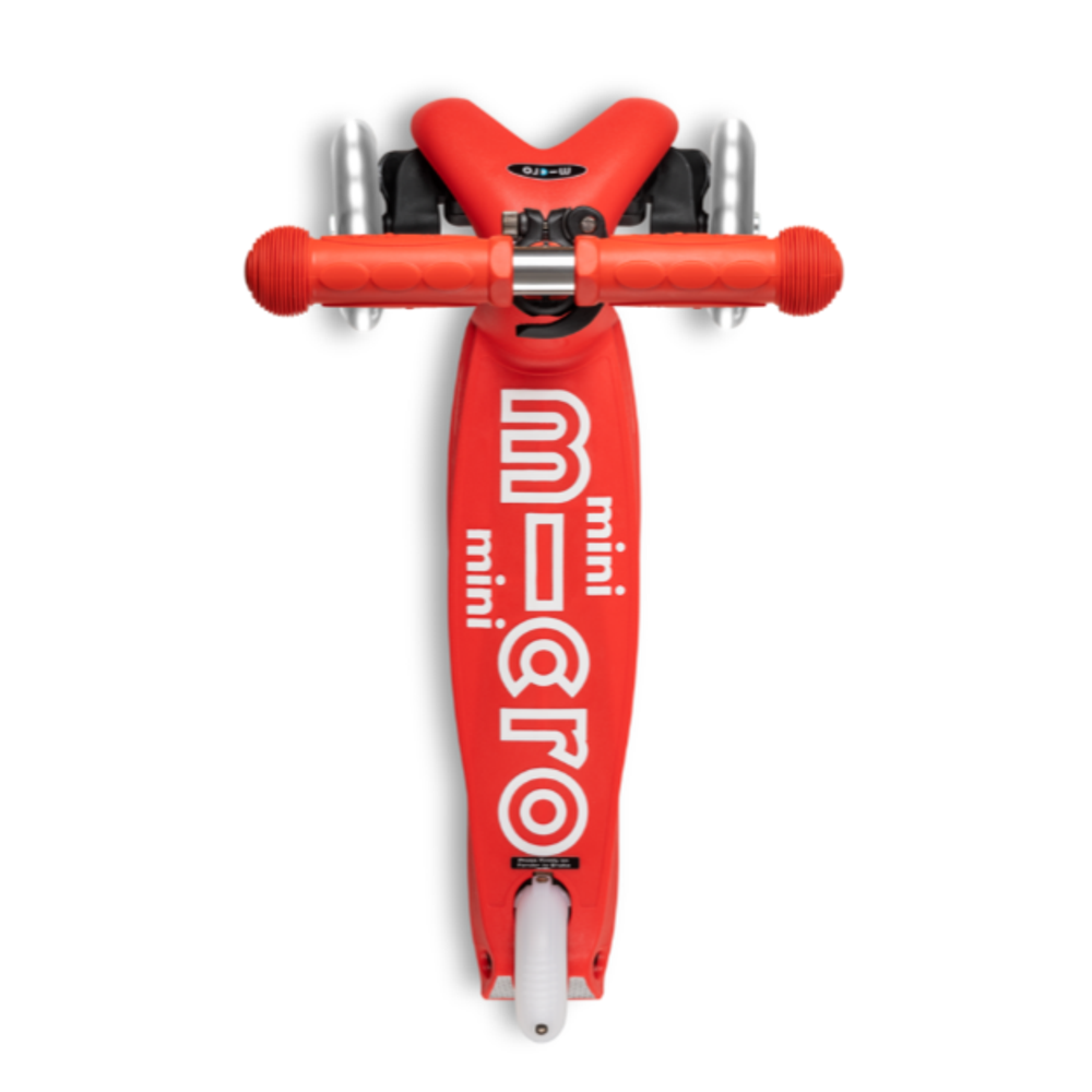 Micro Dječiji romobil Mini Deluxe Foldable LED Red slika 2