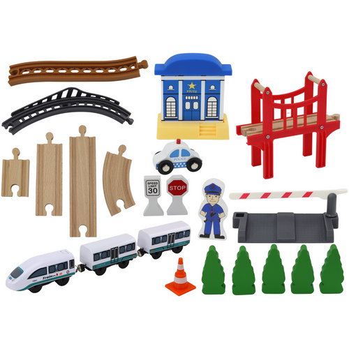 Drvena željeznička tračnica - Vlak, tračnice - Dodatna oprema slika 3