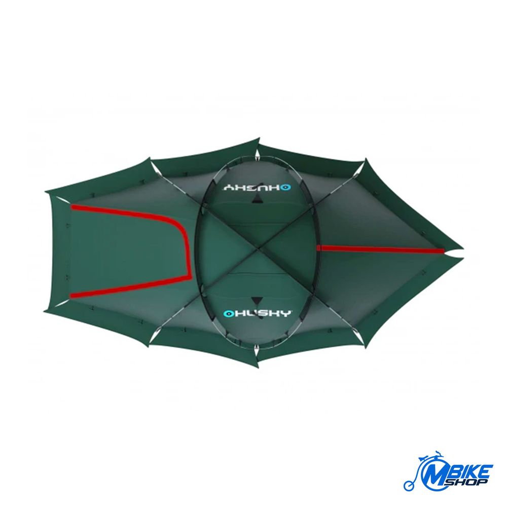 HUSKY Šator za tri osobe Fighter 3-4 Green slika 5