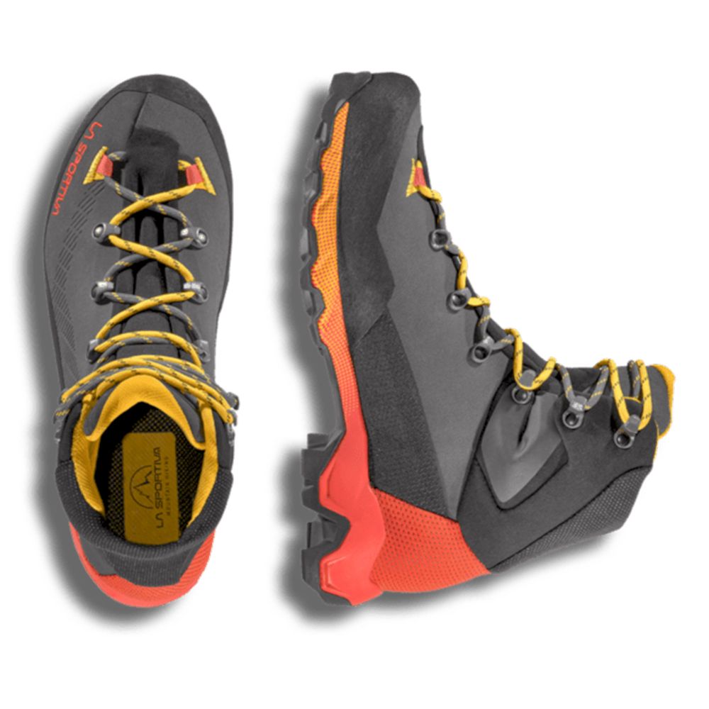 La Sportiva Muške gležnjerice Aequilibrium Trek GTX, Carbon/Yellow slika 3