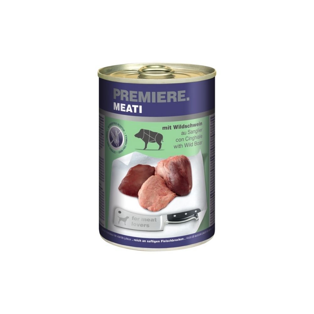 Premiere Meati divlja svinja, konzerva 400g slika 1