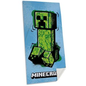 Minecraft cotton beach towel