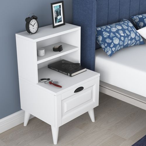 BD105 - 2785 White Nightstand slika 4