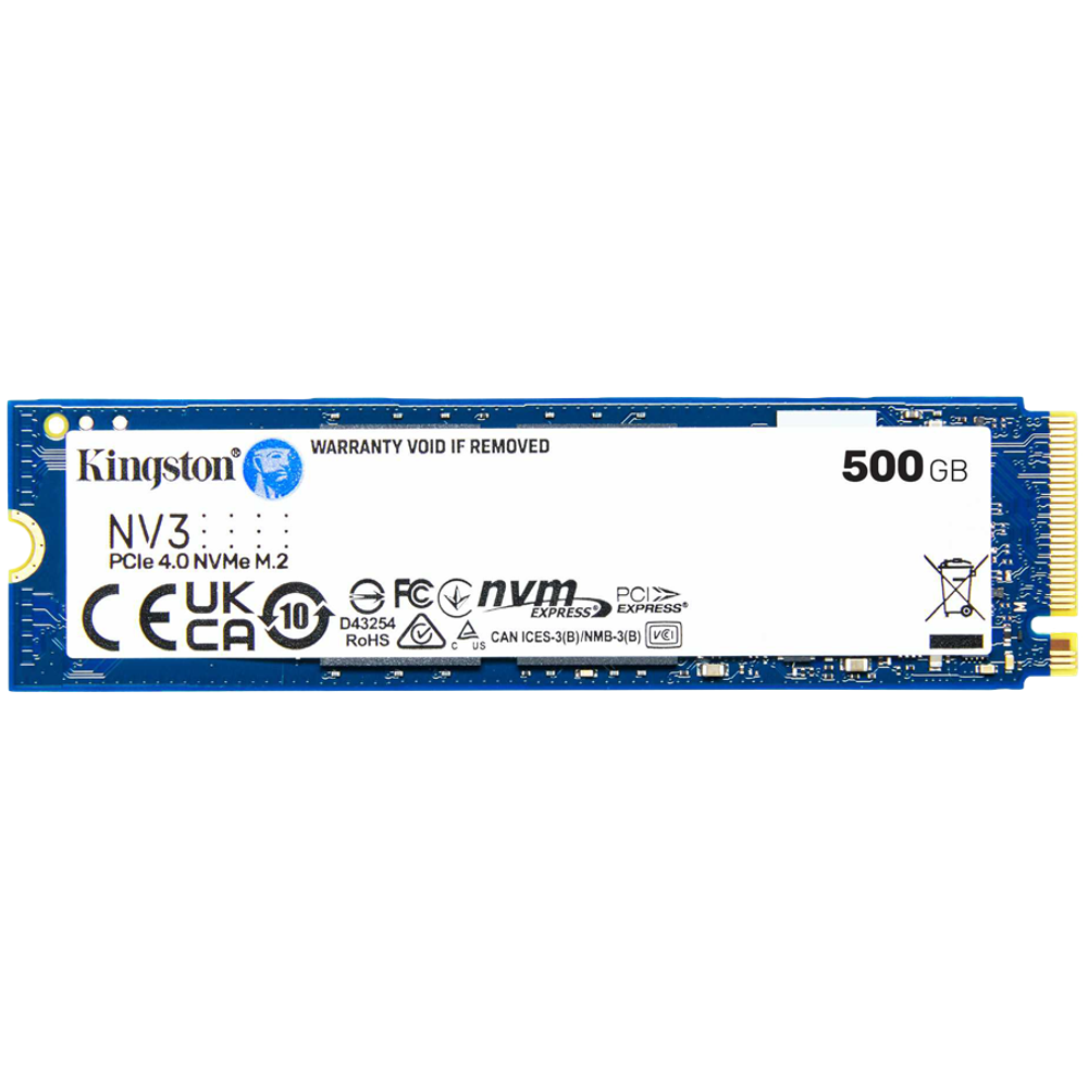 Kingston NV3 500GB M.2 2280 PCIe 4.0 NVMe SSD slika 1