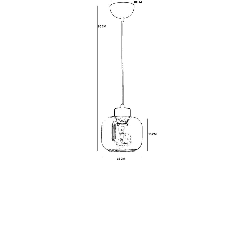 Opviq Luster 222, Siva, Crna slika 4