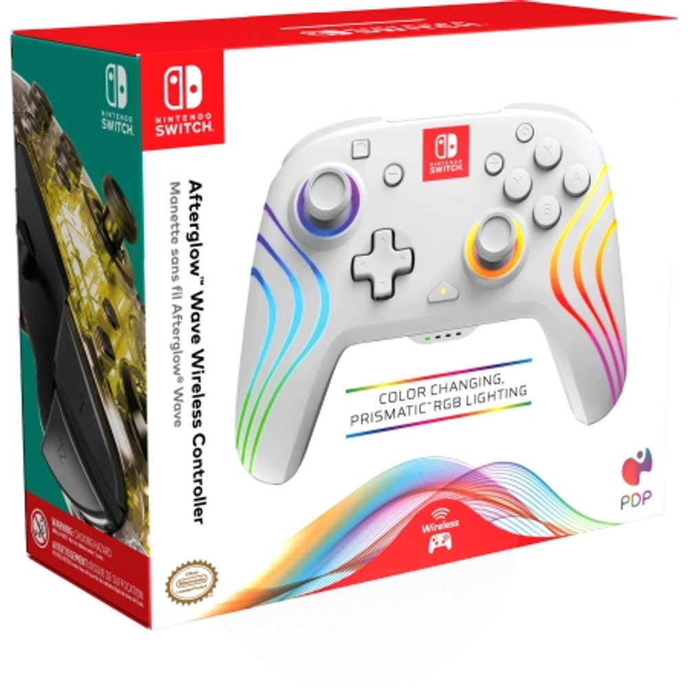 PDP Nintendo Switch Wave Controller Wireless White slika 5