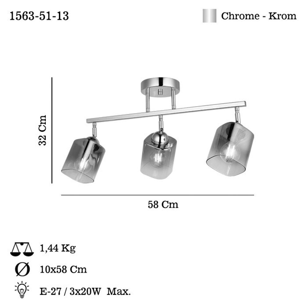 Rayo - 51-13 Hrom Luster slika 3