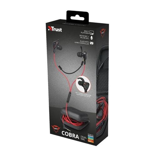 Trust GXT 408 COBRA MULTIPLATFORM GAMING EARPHONES (23029) slika 4