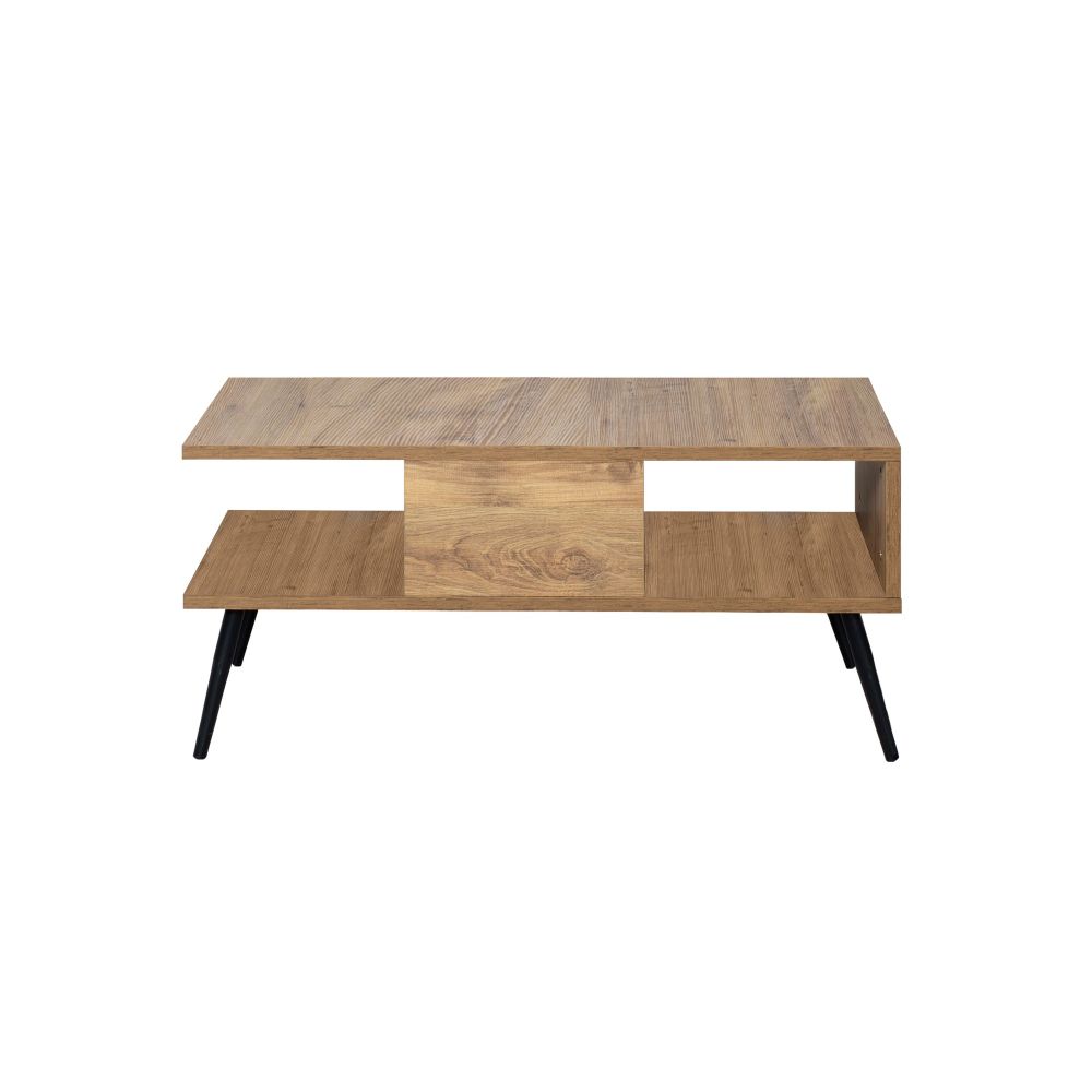 Stol za kafu 'Atlantic Pine' u crnoj boji slika 4