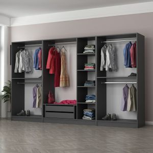 Kale - 4941 Anthracite Wardrobe