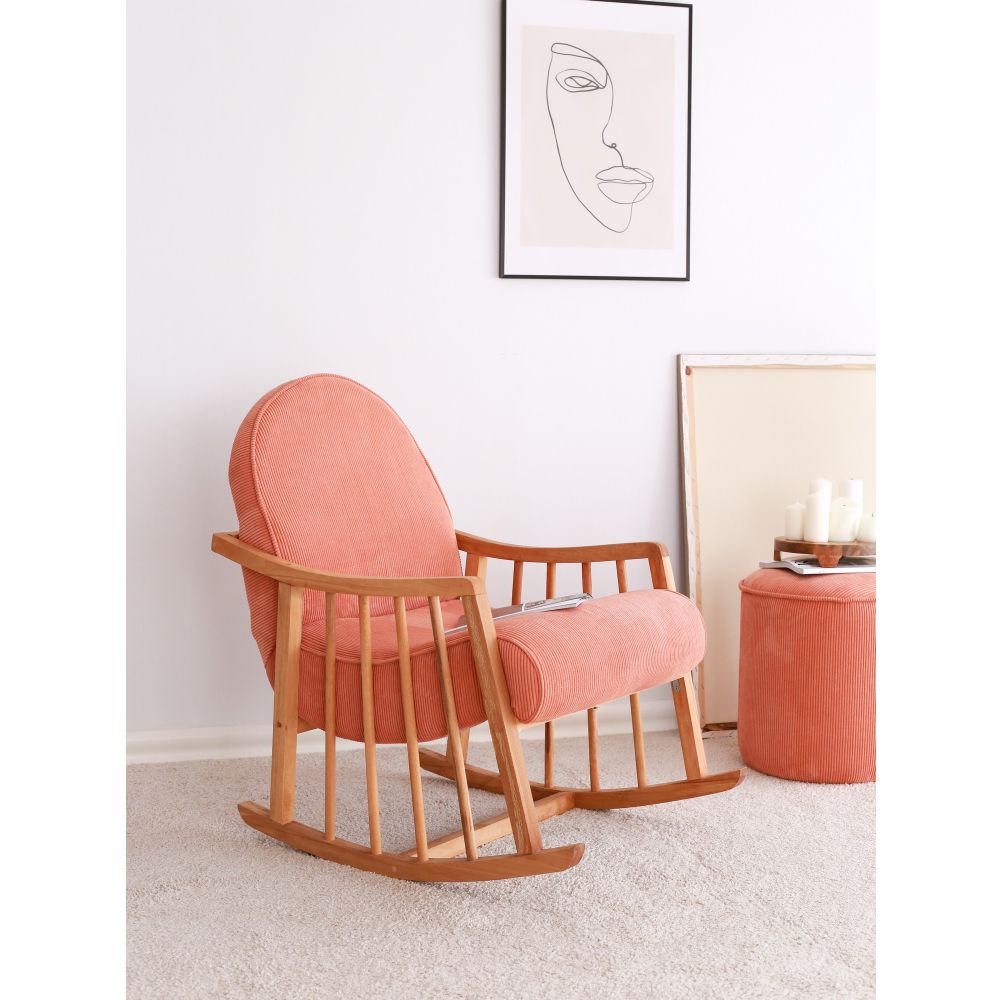 Klea - Coral Coral Wing Chair slika 3