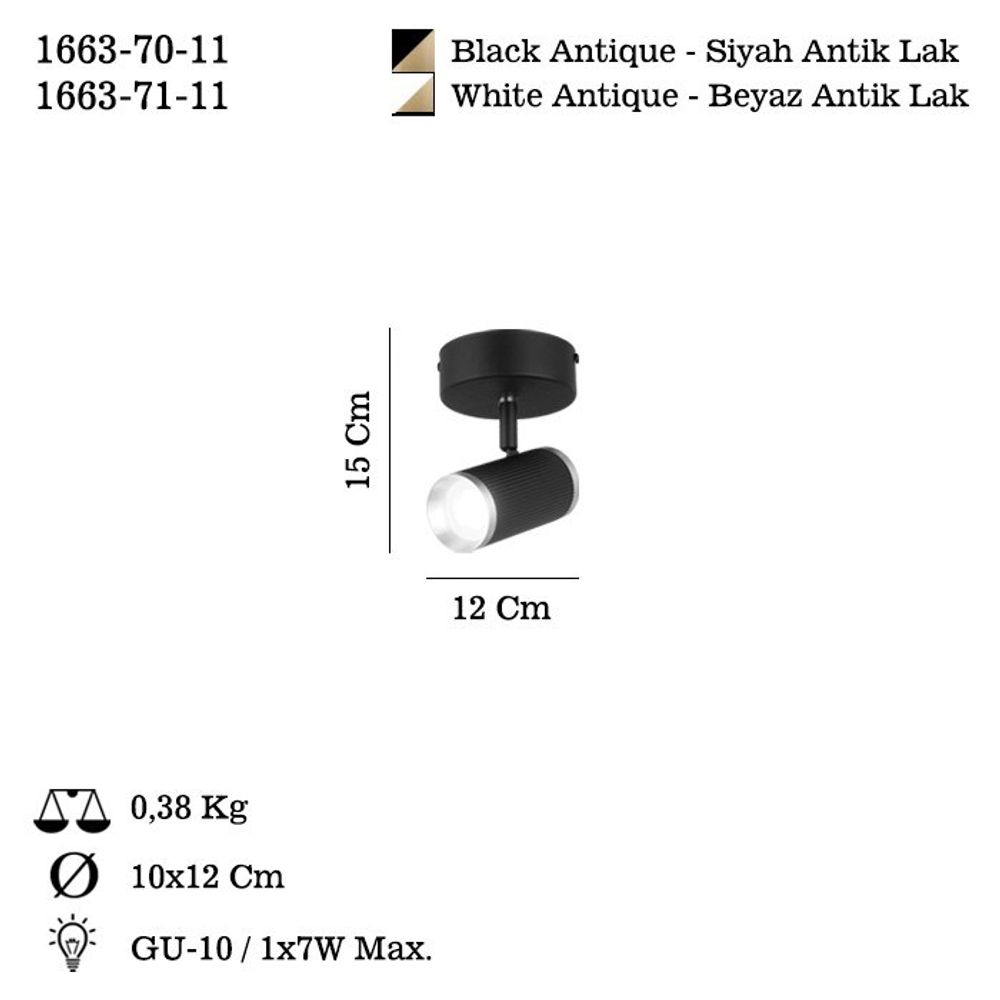 Lume - 71-11 Bijeli Antik Lak Luster slika 3