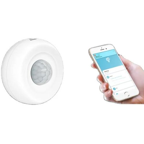 ZIGBEE-SMART-PIR-MS08 Gembird Tuya Smart WiFi PIR senzor detektora pokreta ljudskog tela,infracrveni slika 1