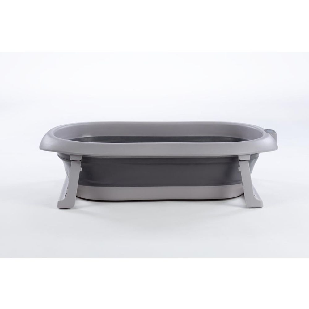 Sklopiva kadica s podlogom i termometrom dark grey slika 6