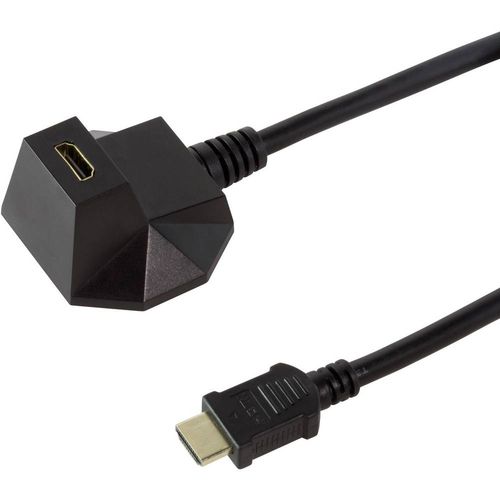 LogiLink HDMI produžetak HDMI A utikač, HDMI A utičnica 1.50 m crna CH0041  HDMI kabel slika 4