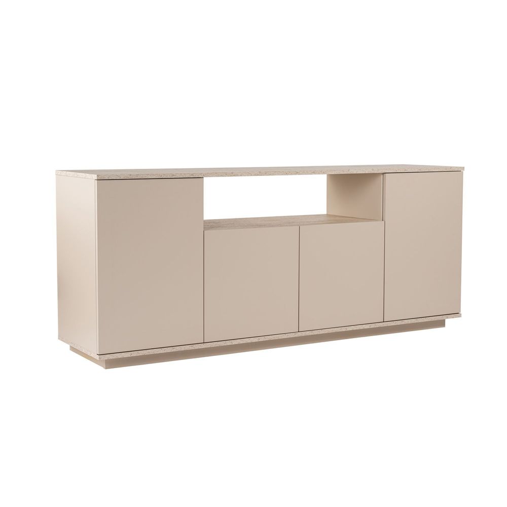 Konzola / komoda Arista u bojama/teksturi: Mink, Travertine slika 6