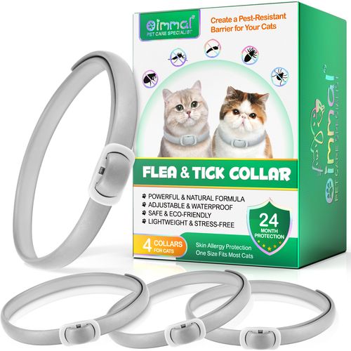 Oimmal Flea and Tick Collar For Cats 4 kom slika 1