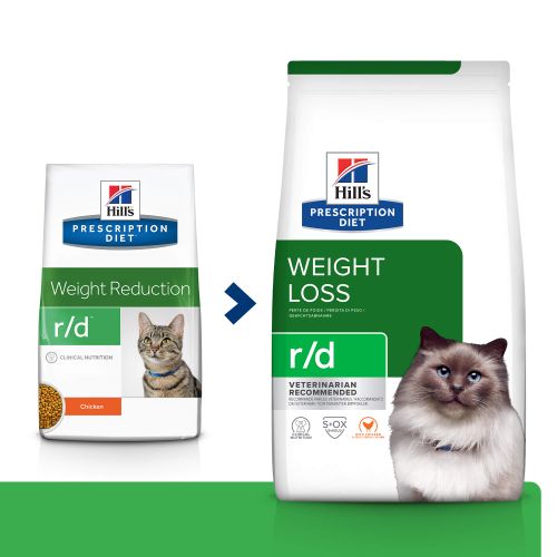 Hill's Prescription Diet r/d Weight Loss Hrana za Mačke s Piletinom, 1,5 kg slika 2