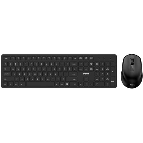 PORT PACK KEYBOARD + MOUSE MEDIUM- WIRELESS - US slika 1