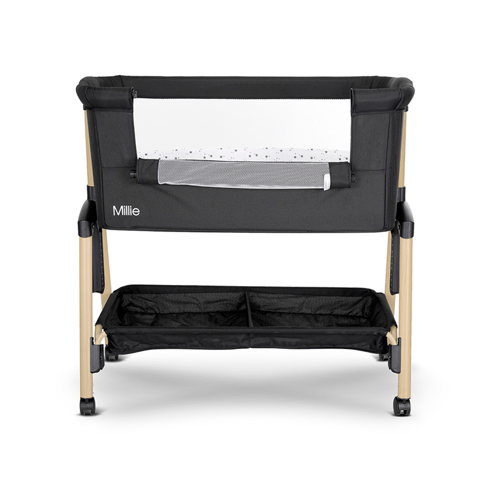 Lorelli Krevetić Millie, Black/Wooden slika 4