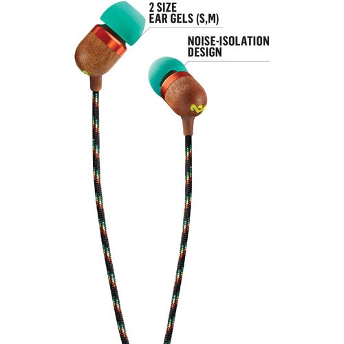 House of Marley In-ear slušalice Smile Jamaica, Rasta slika 4