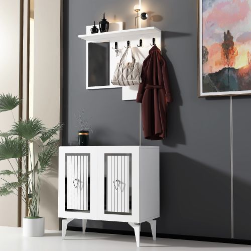 Masal - White, Silver White
Silver Hall Stand slika 2