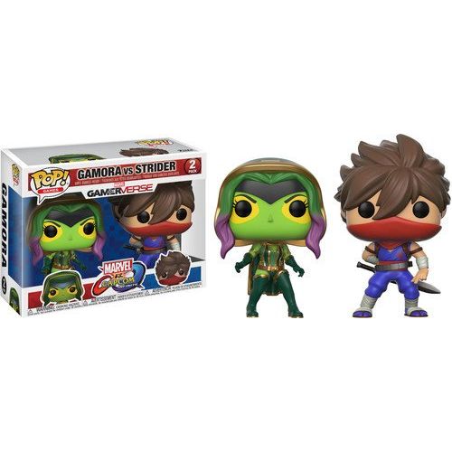 Funko Pop Vinyl 2-Pack: Capcom vs. Marvel - Gamora protiv Stridera slika 2