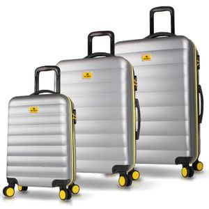 Set Kofera 6407 Sivi (3 Komada)