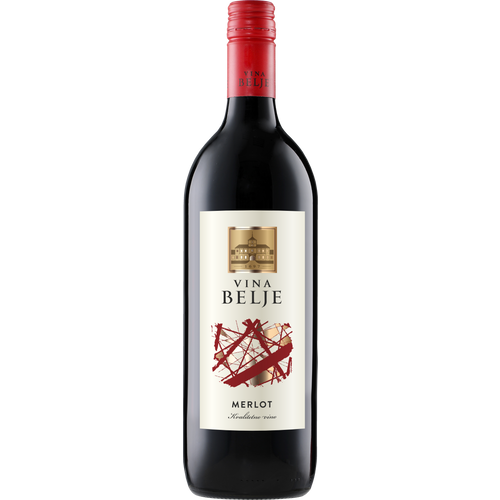 Vina Belje Merlot kvalitetno vino 1l slika 1