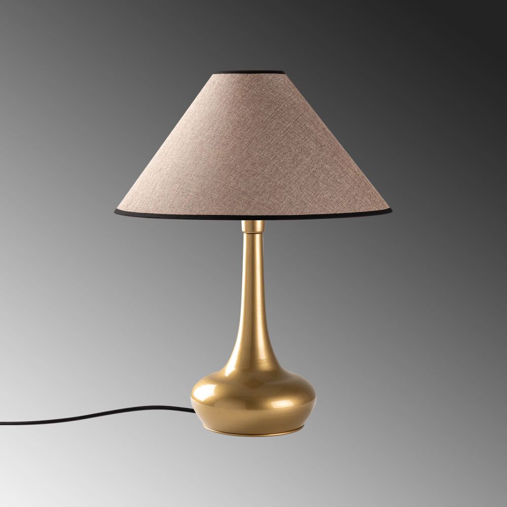 Luna - Zlatna Smeđa Stolna Lampa 15257 slika 6