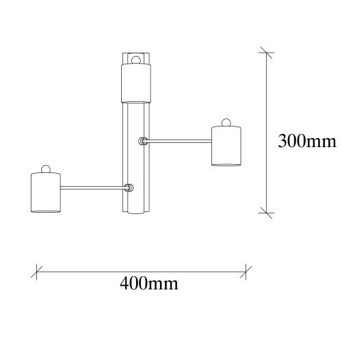 Opviq Zidna lampa, 892OPV1303 slika 3