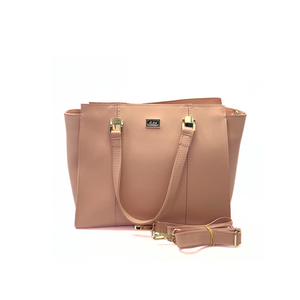 ILEA Ženska torba Lora 33x23cm, Puder roza