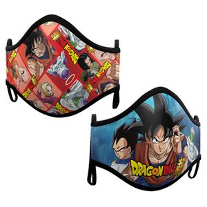 Dragon Ball paket od 2 različite dječje maske za lice, 6-9 godina