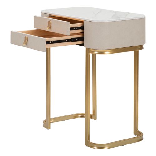 Mauro Ferretti Konzola CONSOLE 2 DRAWERS BEAUTY cm 70X40X80 slika 3