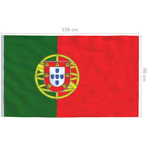 Portugalska zastava 90 x 150 cm slika 11