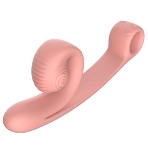 Snail Vibe Curve Duo Vibrator - Peachy Pink slika 4