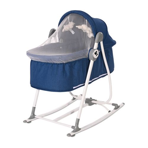 LORELLI CRADLE ALICANTE Kolijevka i Njihalica za Bebe 2u1 Blue (0-6mj/do 9kg) slika 2