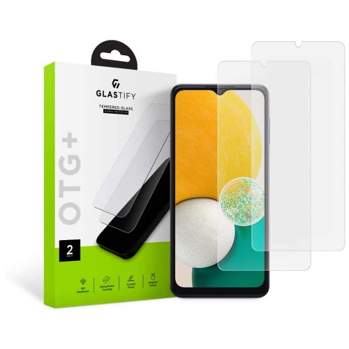 KALJENO STAKLO GLASTIFY OTG + 2 kom ZA SAMSUNG GALAXY A13 4G / LTE CLEAR slika 1