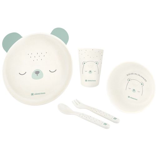 Kikka Boo Set za jelo Bear With Me, Mint slika 1