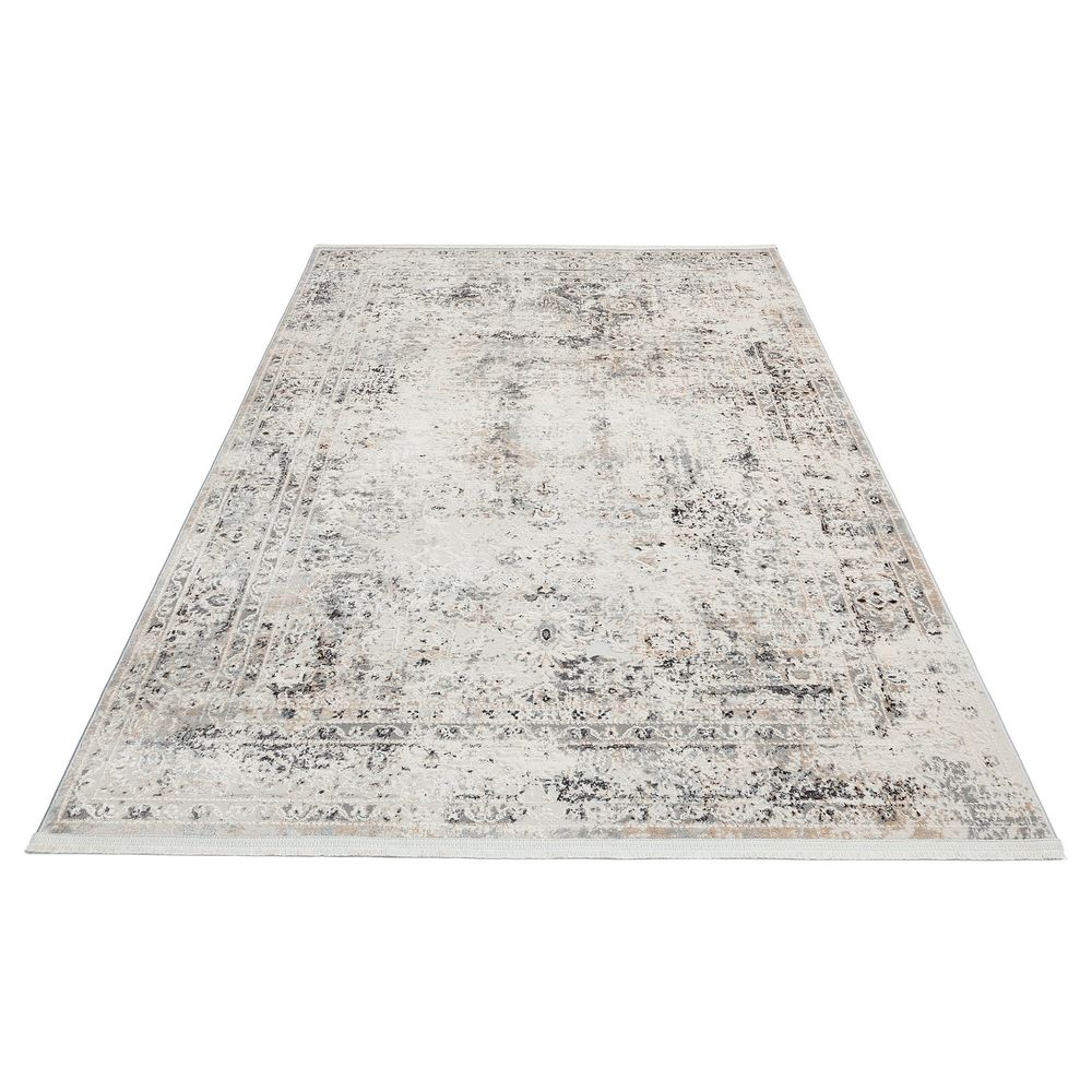 Lgs 03 - Tepih u krem srebrnoj boji (80 x 150 cm) slika 1