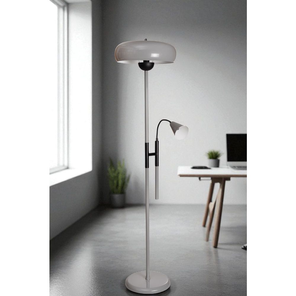 Opviq Podna lampa 749, siva, crna slika 1