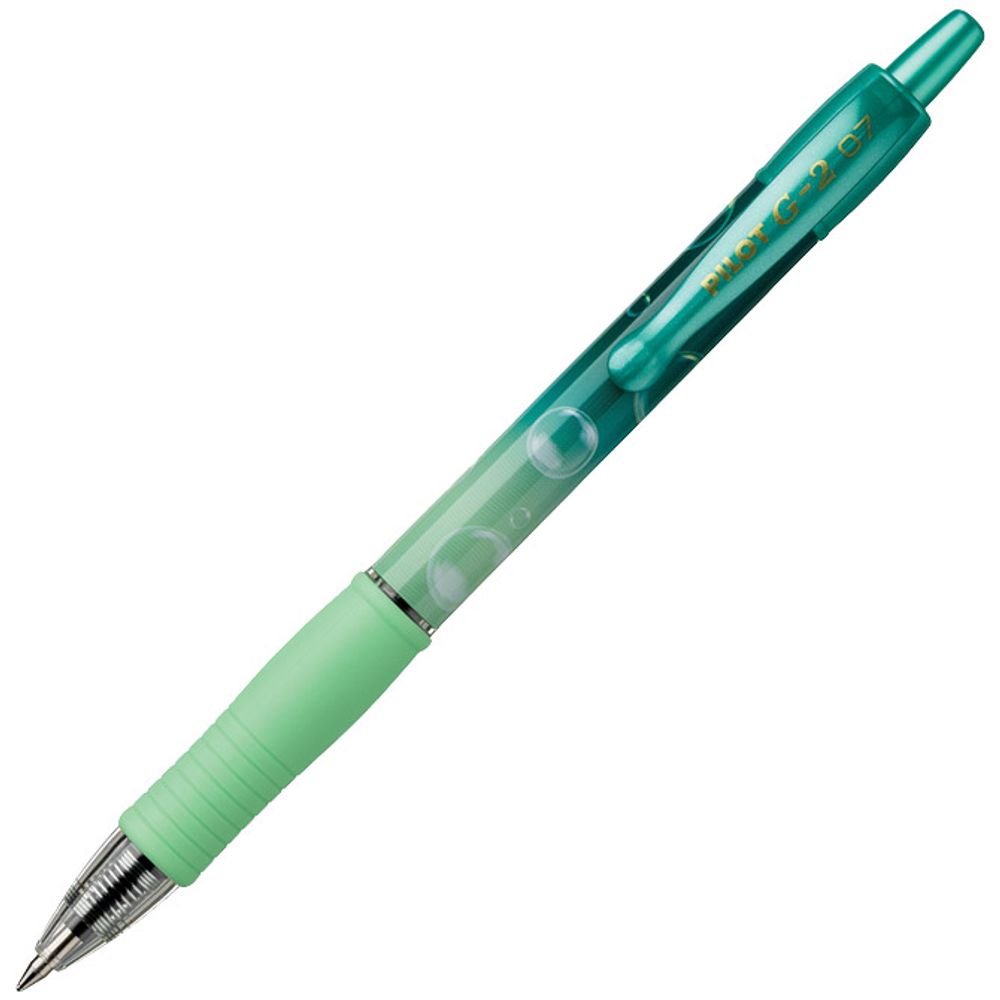 ROLER PILOT G-2 BUBBLE 2025 ZELENI GRADIENT 0.7 PLAVI ISPIS slika 1