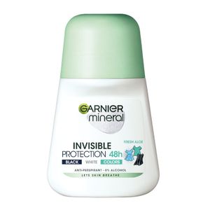Garnier Mineral Invisible Black White Colors Fresh Aloe dezodorans roll-on 50ml