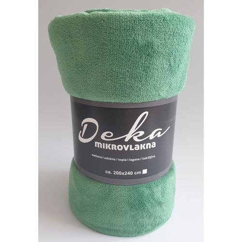 Deka mikrovlakna 200x240 cm green slika 1