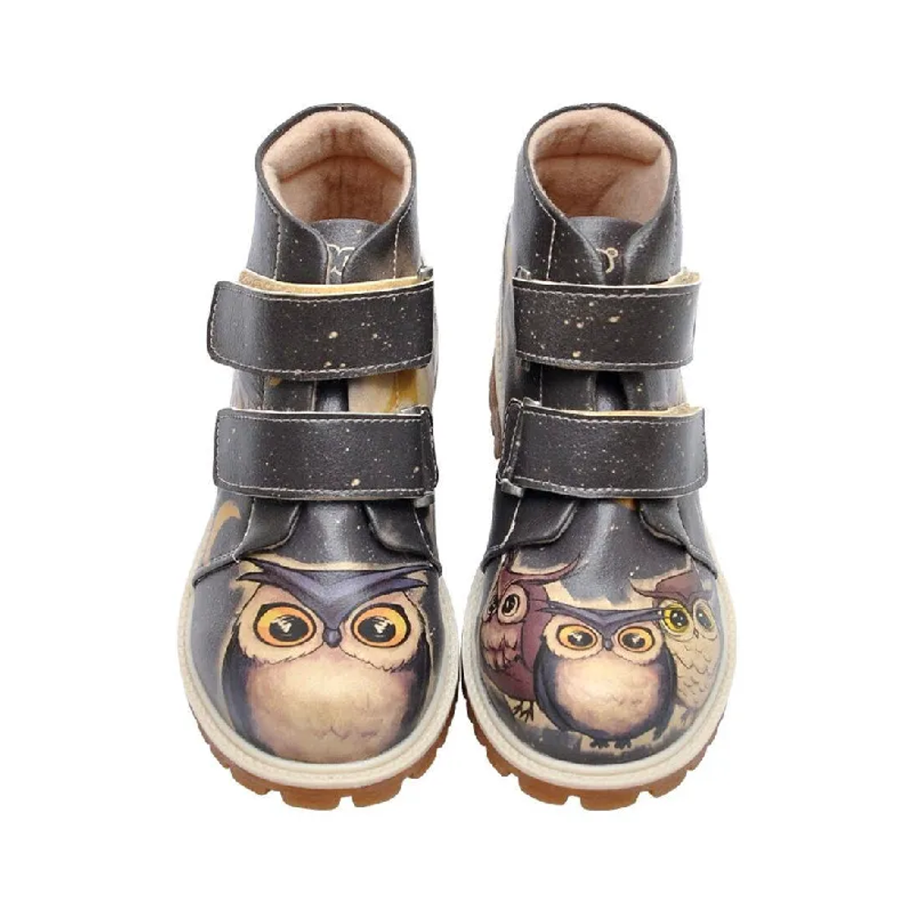 DOGO Dječije gležnjerice Cross Boots Owls Family slika 2
