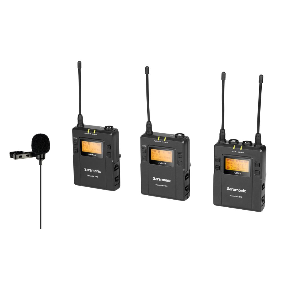 Saramonic UHF wireless mikrofon with 2 transmitters slika 2