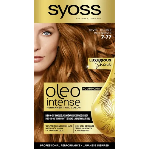 Syoss Oleo Intense Farba za kosu 7-77 Red Ginger slika 1